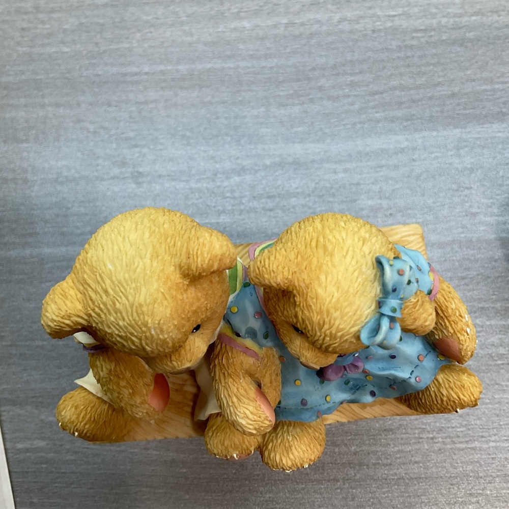 NEW CHERISHED TEDDIES #302791 "CARTER & ELSIE" WE'RE FRIENDS RAIN OR SHINE - Picture 4 of 11
